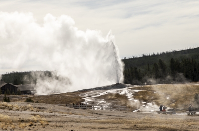 Old Faithful Yellowstone Sept 2024
